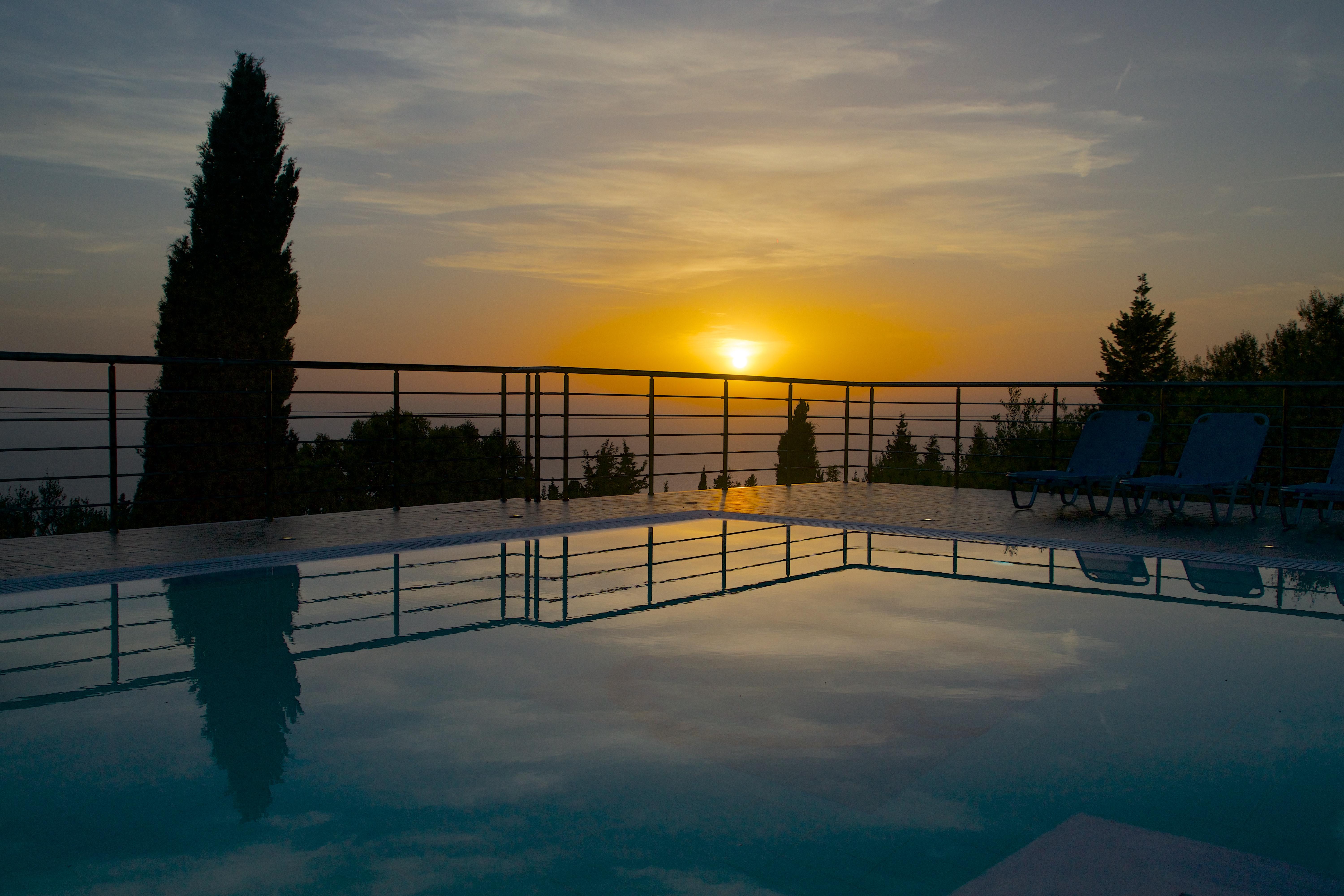 Studios Vrionis Panoramic Sunset Mesovounia  エクステリア 写真