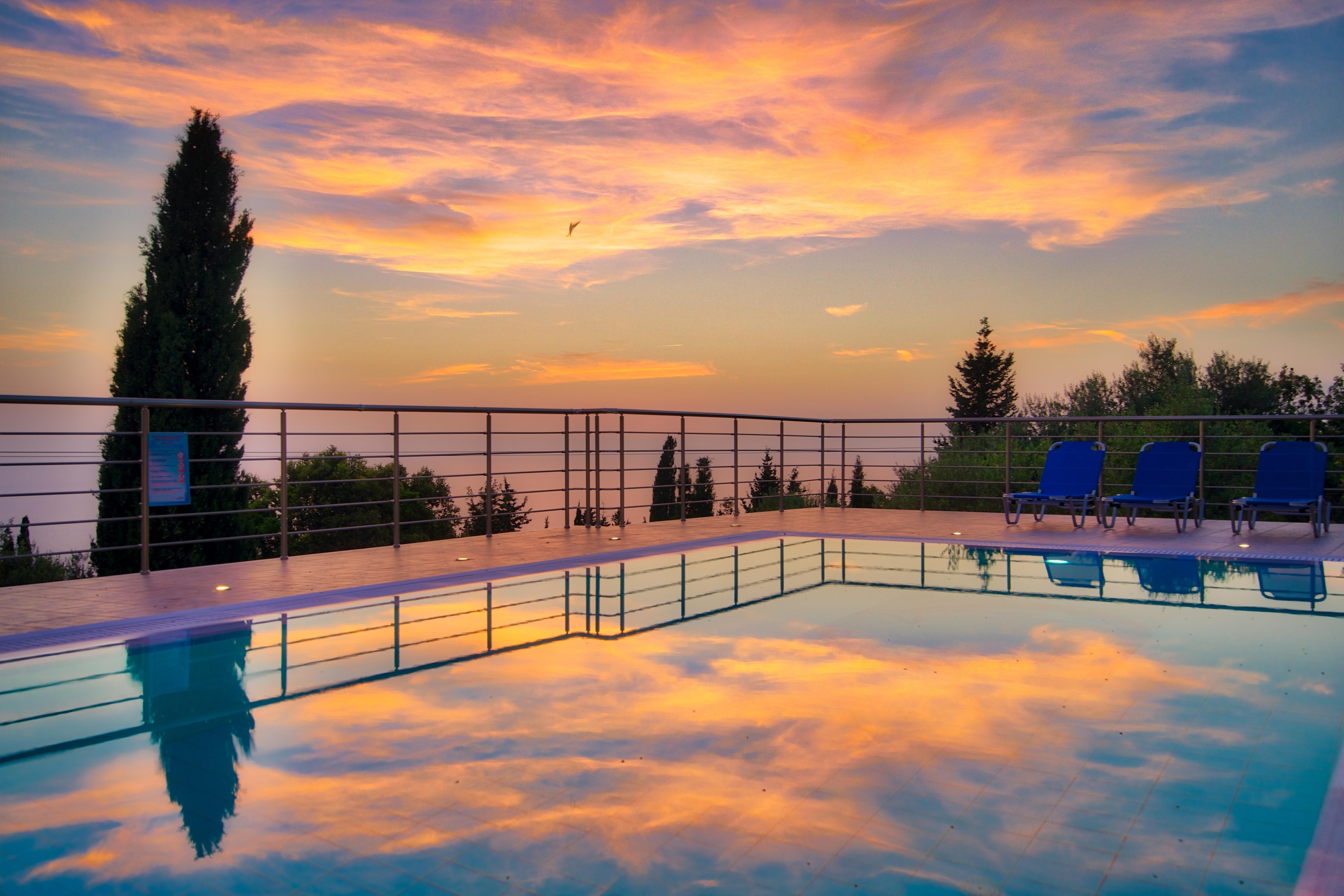 Studios Vrionis Panoramic Sunset Mesovounia  エクステリア 写真